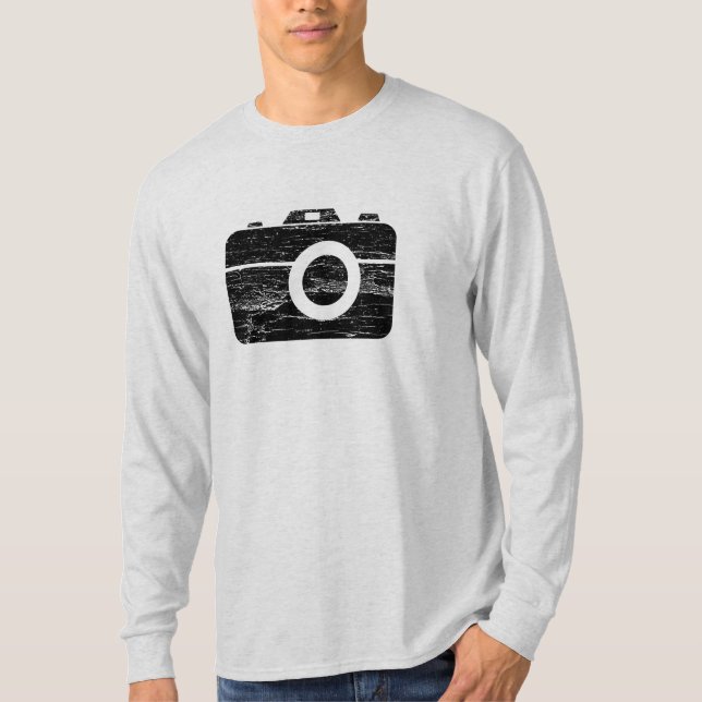 Vintage Retro Camera T-Shirt (Front)