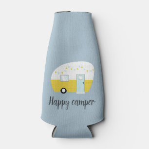 Vintage Retro Camper Beer Drink Bottle Cooler