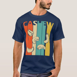 Vintage Retro Cashew   Cashew Nut  Gift T-Shirt