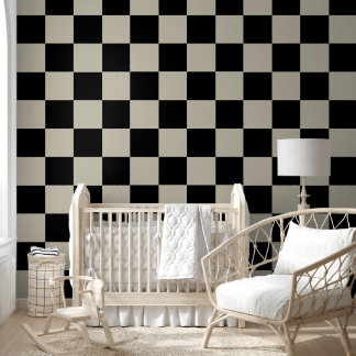 Vintage Retro Checkerboard  Wallpaper