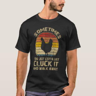 Vintage Retro Chicken For Men Women Chicken T-Shirt