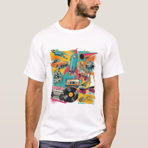 Vintage Retro Collage Aesthetic T-Shirt Trendy G