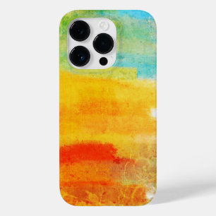 Vintage retro colorful Abstract Painting Case-Mate iPhone 14 Pro Case