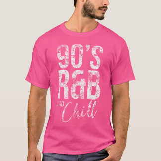 Vintage Retro Cool I Love 90'S Rb  Chill Rb Music  T-Shirt
