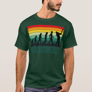 Vintage Retro Cricket Summer Cricket English Retro T-Shirt