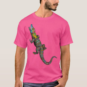 Vintage Retro Crocodile Gator Croc Alligator Hunte T-Shirt