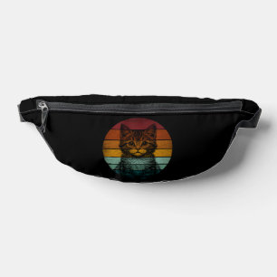 Vintage Retro Cute Cat Bum Bags