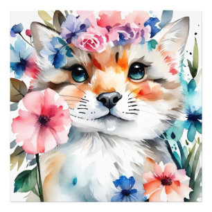 Vintage retro cute design for kids  photo print