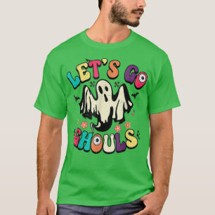 Vintage Retro Cute Let's Go Ghouls Halloween 433 T-Shirt