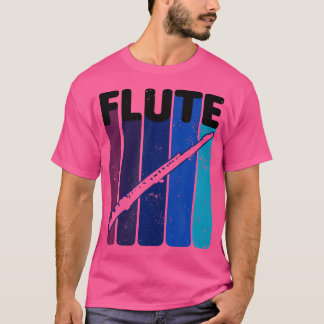 Vintage Retro Design Flute T-Shirt