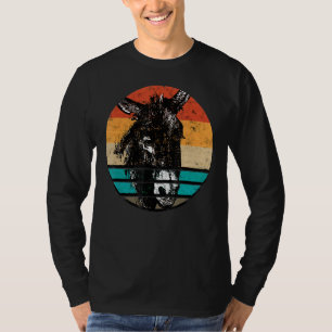 Vintage Retro Donkey Motif Farm Farmer Animal Donk T-Shirt