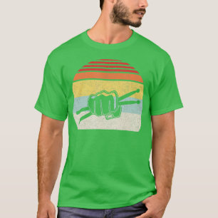 Vintage Retro Drumsticks Drummer  T-Shirt