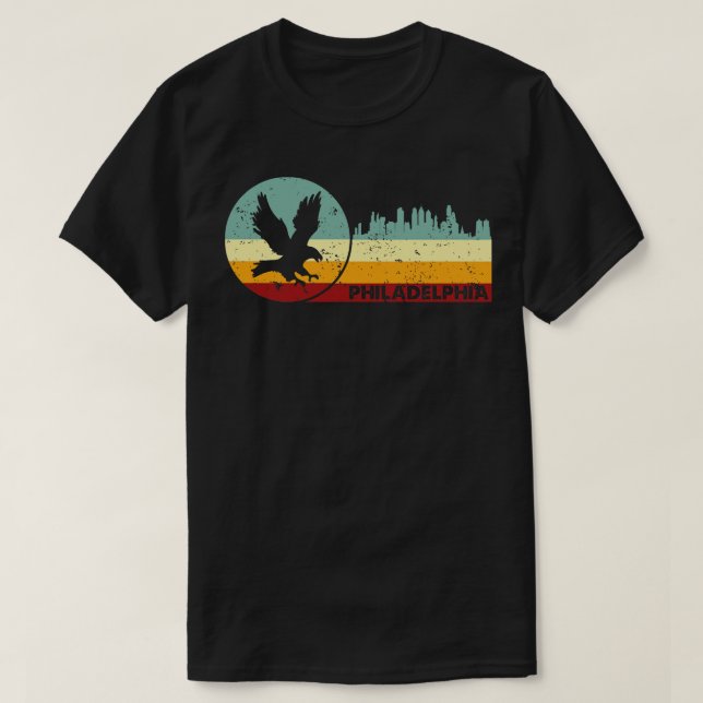 Vintage Retro Eagles T-Shirt (Design Front)