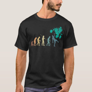 Vintage Retro Evolution Quad Bike Rider 1401 T-Shirt