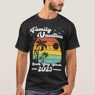 Vintage Retro Family Vacation 2023 Anguilla Meads T-Shirt