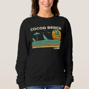 Vintage Retro Family Vacation Florida Cocoa Beach Sweatshirt