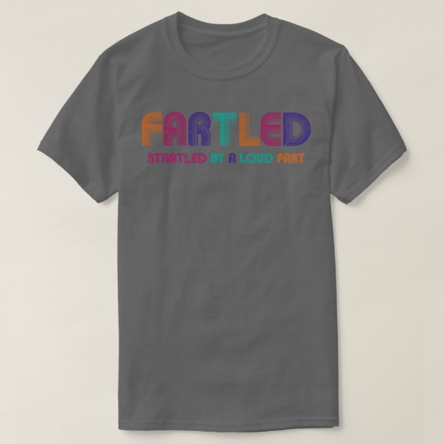 Vintage Retro Fartled T-Shirt (Design Front)
