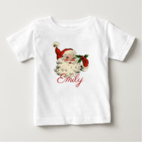 Vintage/Retro Father Christmas Personnalised