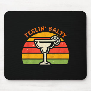 Vintage Retro Feelin' Salty Funny Cinco De Mayo Ma Mouse Pad