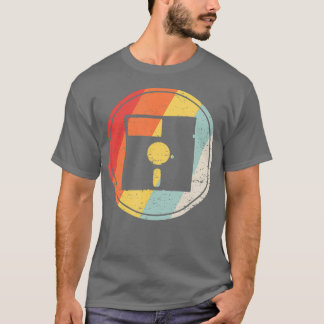 Vintage Retro Floppy Disc T-Shirt