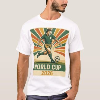 Vintage Retro Football Player T-Shirt