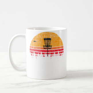 Vintage Retro Frolf Frisbee Disc Golf Tee Gift Coffee Mug