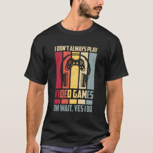 Vintage Retro Gamer For Boys Teens T-Shirt