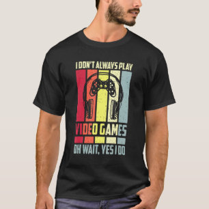 Vintage Retro Gamer For Boys Teens T-Shirt