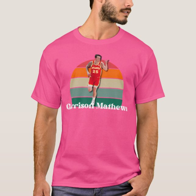 Vintage Retro Garrison Mathews T-Shirt (Front)