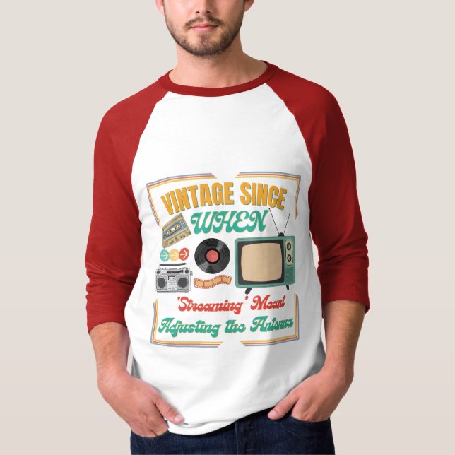 Vintage Retro Gift T-shirt - Retro Birthday Gift  (Front)