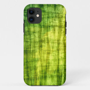 Vintage Retro Green Wood Abstract Art Case-Mate iPhone Case