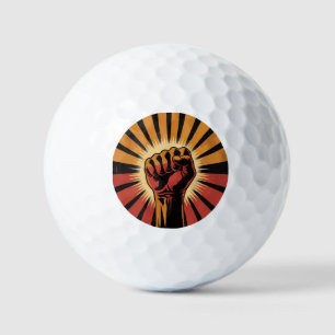 Vintage Retro Hand Golf Balls