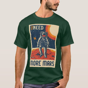 Vintage , retro hoodie design, astronaut, Mars spa T-Shirt