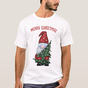 Vintage Retro Jolly Santa Claus Christmas T-Shirt
