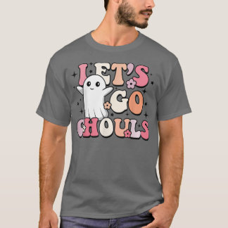Vintage Retro Let's Go Ghouls Halloween Outfit Cos T-Shirt
