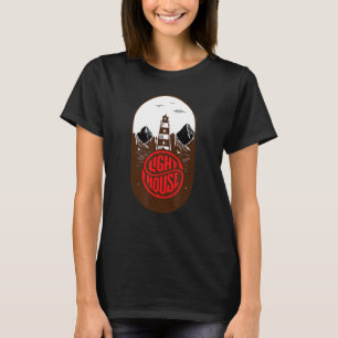 Vintage Retro Lighthouses Ocean T-Shirt