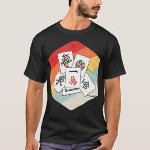 Vintage Retro Mahjong Sets Mahjong Board Game1  T-Shirt