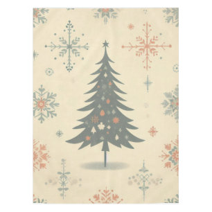 Vintage/Retro modern Christmas/winter Tablecloth