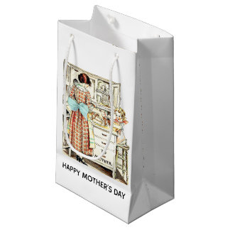 Vintage/Retro Mother’s Day Small Gift Bag