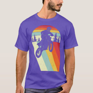 Vintage Retro Motocross Bike Dirtbike Racing T-Shirt