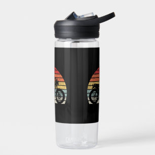 Vintage Retro Motorcycle Water Bottle