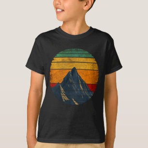 Vintage Retro Mountain Climbing Hiking Mountaineer T-Shirt
