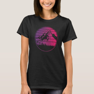 Vintage retro mountain for climbers and hikers 1 T-Shirt