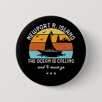 Vintage Retro Newport Rhode Island Sailing
