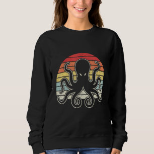 Vintage Retro Octopus Kraken Ocean Sweatshirt