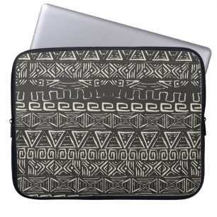 vintage retro pattern. Aztec background. Laptop Sleeve