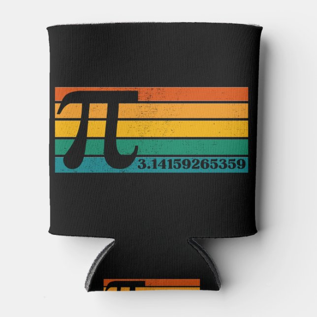 Vintage Retro Pi   Can Cooler (Front)