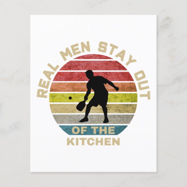 Vintage Retro Pickleball Funny (Front)