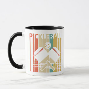 Vintage Retro Pickleball Mug