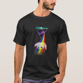 Vintage Retro Prism Polar Bear T-Shirt
